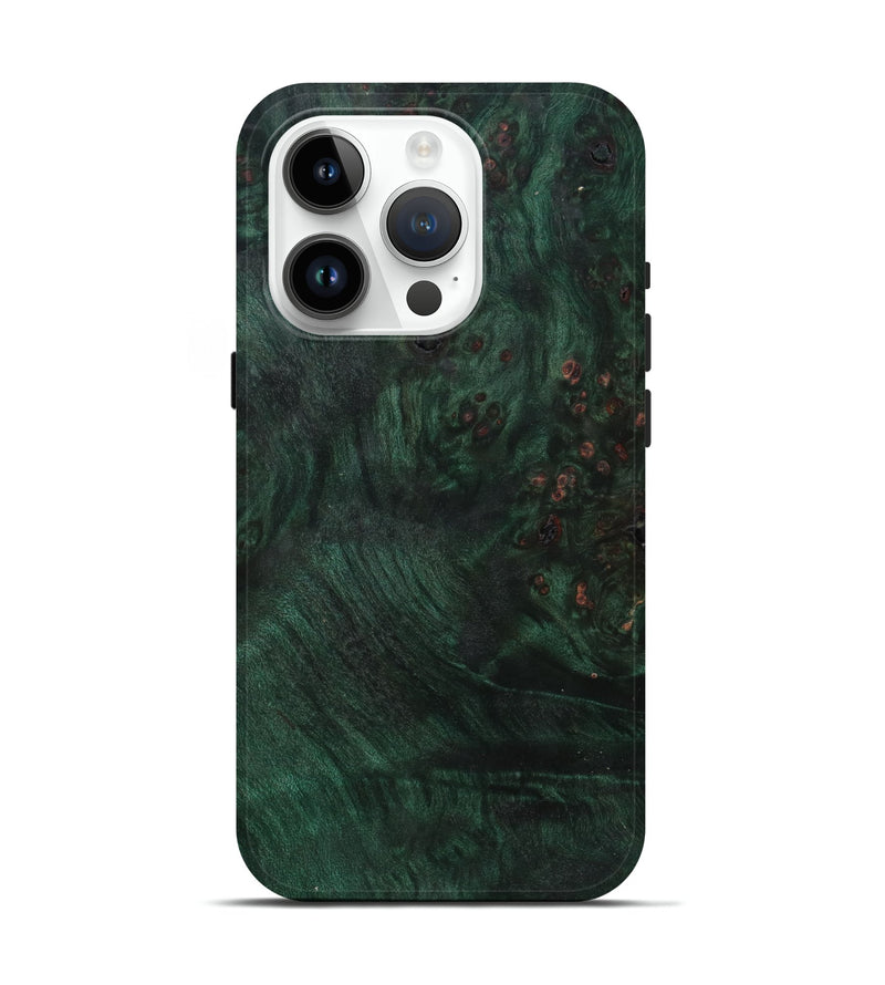 iPhone 15 Pro Wood Live Edge Phone Case - Dalton (Solid Wood, 825302)