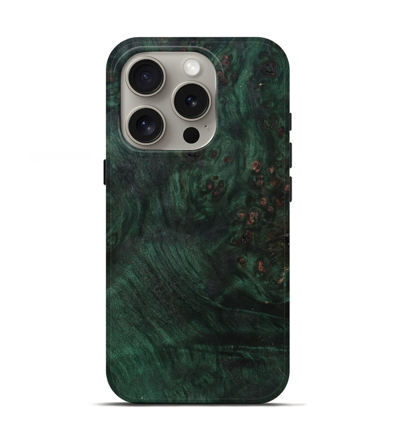 iPhone 16 Pro Wood Live Edge Phone Case - Dalton (Solid Wood, 825302)