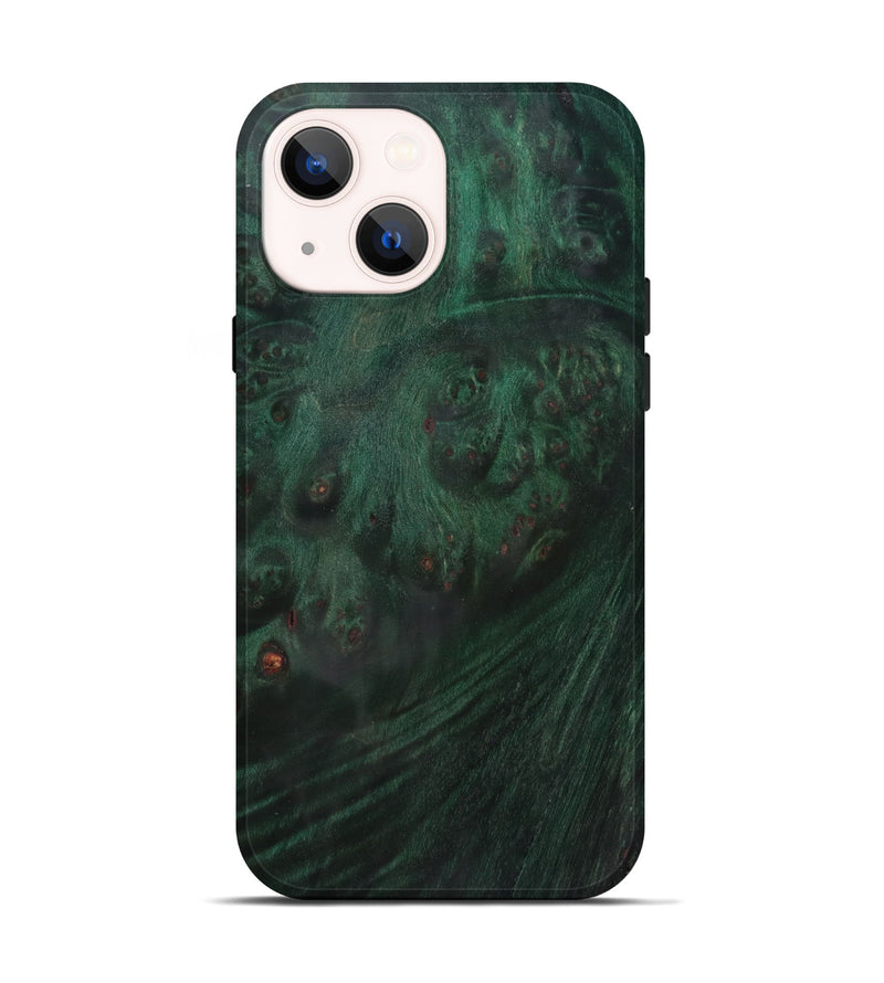 iPhone 14 Wood Live Edge Phone Case - Yolanda (Solid Wood, 825304)
