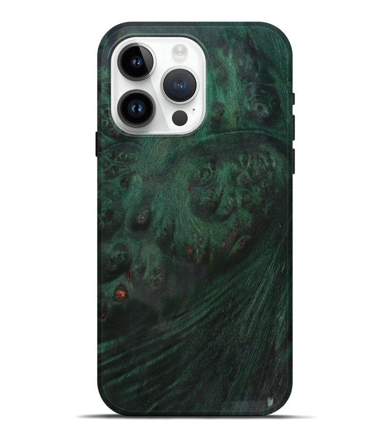 iPhone 15 Pro Max Wood Live Edge Phone Case - Yolanda (Solid Wood, 825304)