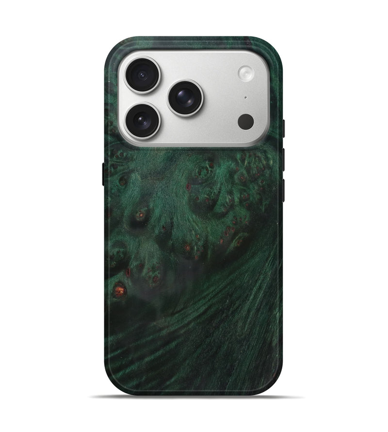iPhone 17 Pro Wood Live Edge Phone Case - Yolanda (Solid Wood, 825304)