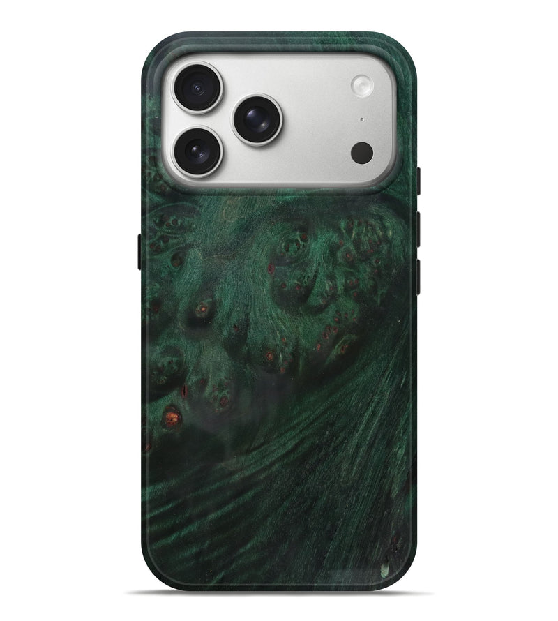 iPhone 17 Pro Max Wood Live Edge Phone Case - Yolanda (Solid Wood, 825304)