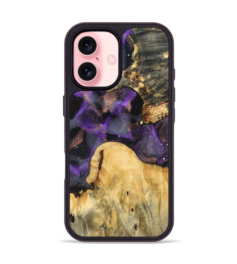 iPhone 16 Wood Phone Case - Natalie (Cosmos, 825305)