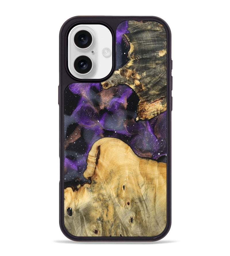 iPhone 16 Plus Wood Phone Case - Natalie (Cosmos, 825305)