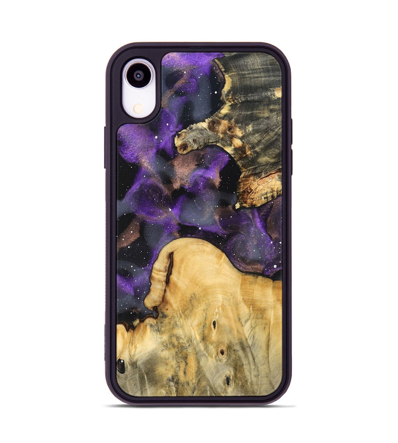 iPhone Xr Wood Phone Case - Natalie (Cosmos, 825305)