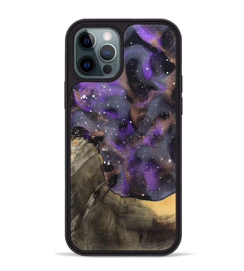 iPhone 12 Pro Max Wood Phone Case - Alisha (Cosmos, 825311)