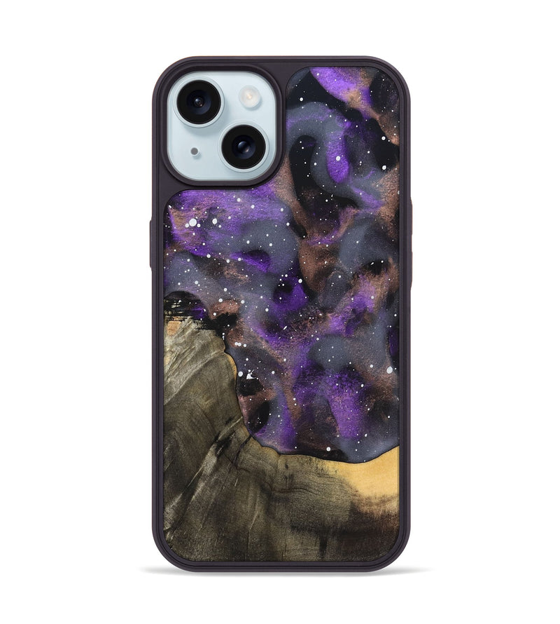 iPhone 15 Wood Phone Case - Alisha (Cosmos, 825311)