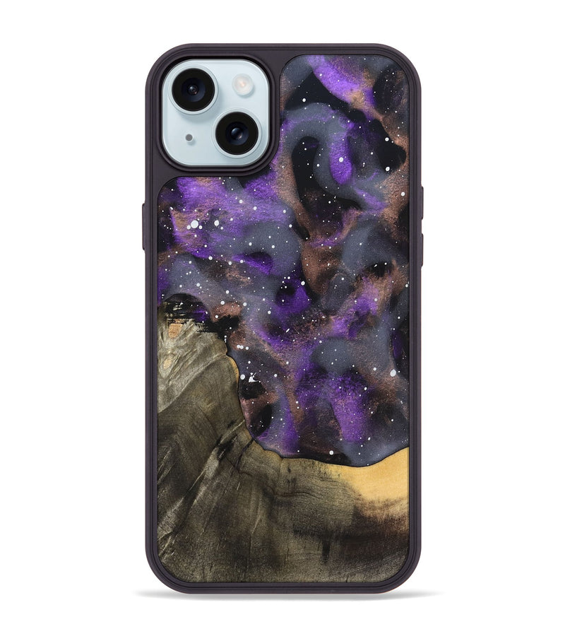 iPhone 15 Plus Wood Phone Case - Alisha (Cosmos, 825311)