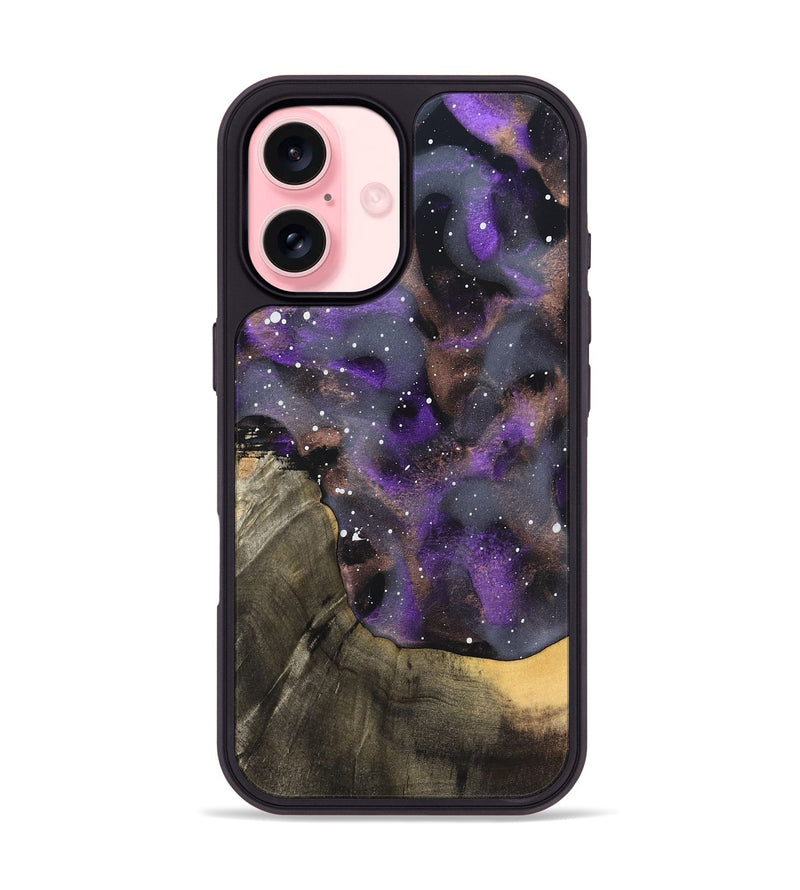 iPhone 16 Wood Phone Case - Alisha (Cosmos, 825311)