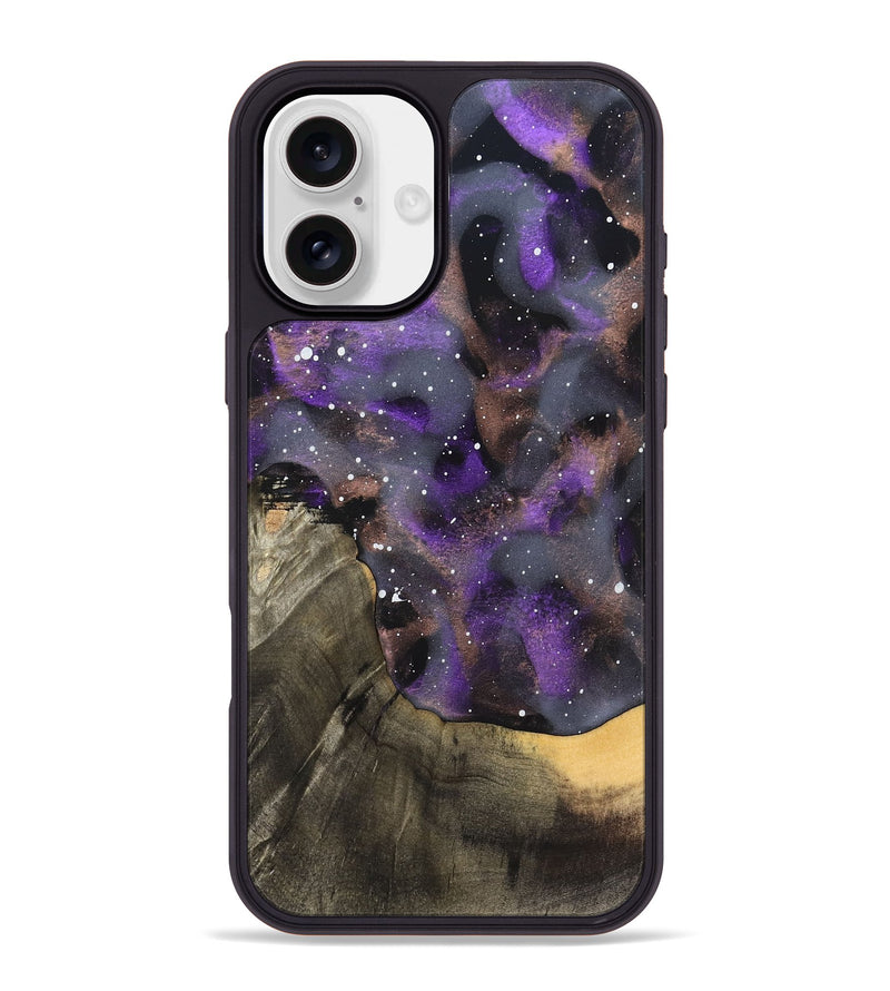 iPhone 16 Plus Wood Phone Case - Alisha (Cosmos, 825311)