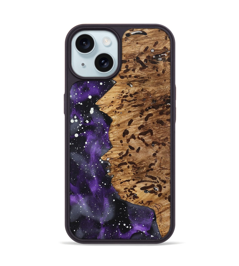 iPhone 15 Wood Phone Case - Lavinia (Cosmos, 825312)