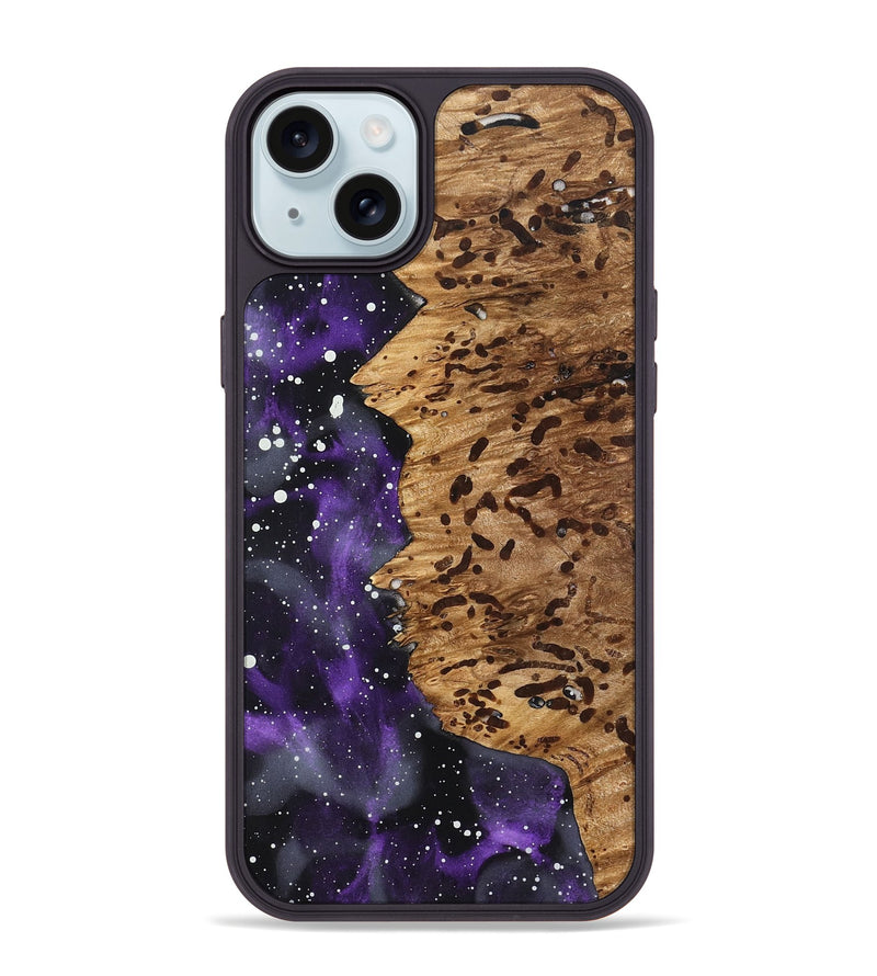 iPhone 15 Plus Wood Phone Case - Lavinia (Cosmos, 825312)