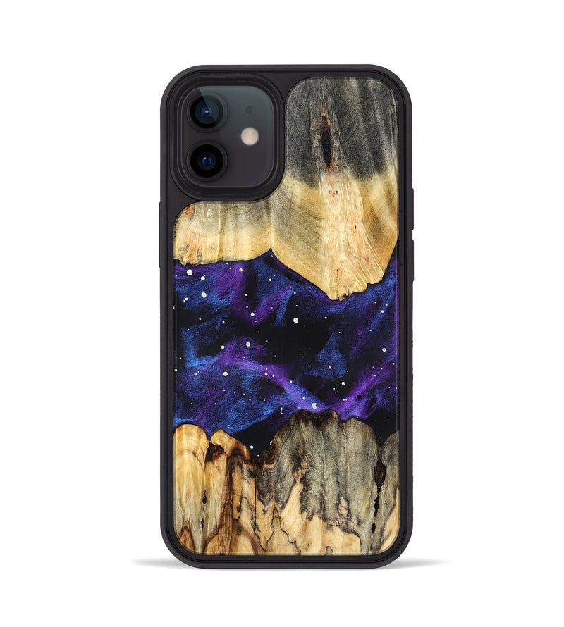 iPhone 12 Wood Phone Case - Newton (Cosmos, 825313)