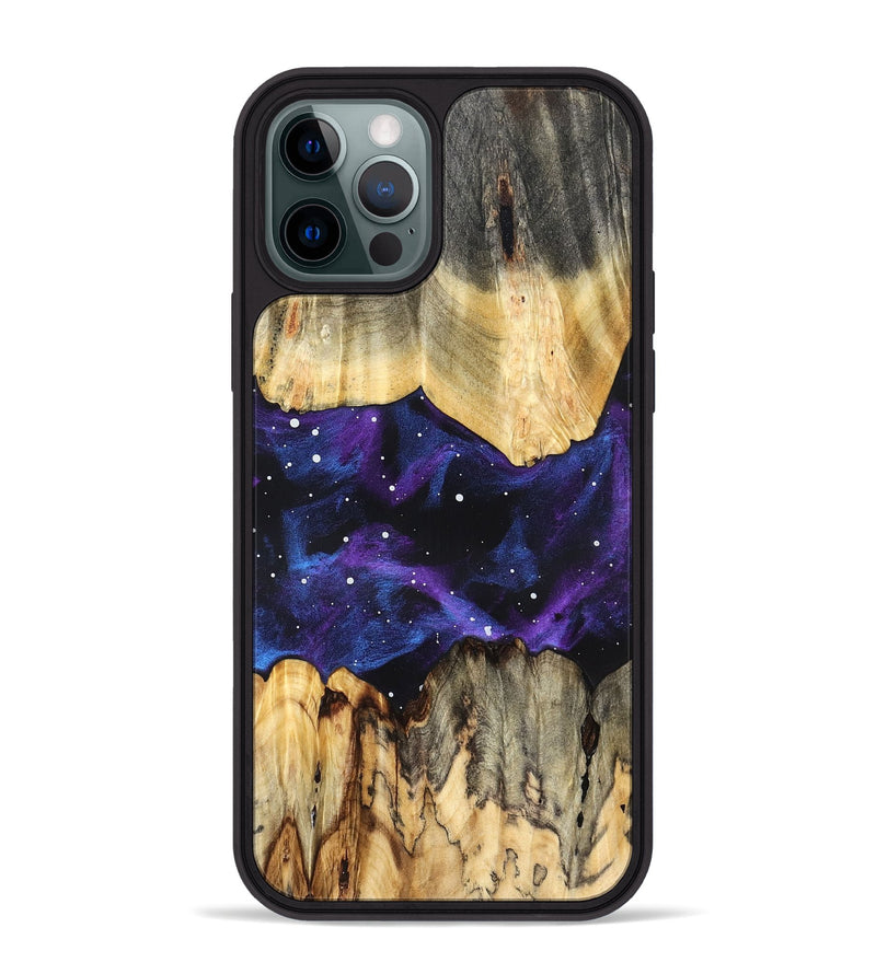 iPhone 12 Pro Max Wood Phone Case - Newton (Cosmos, 825313)