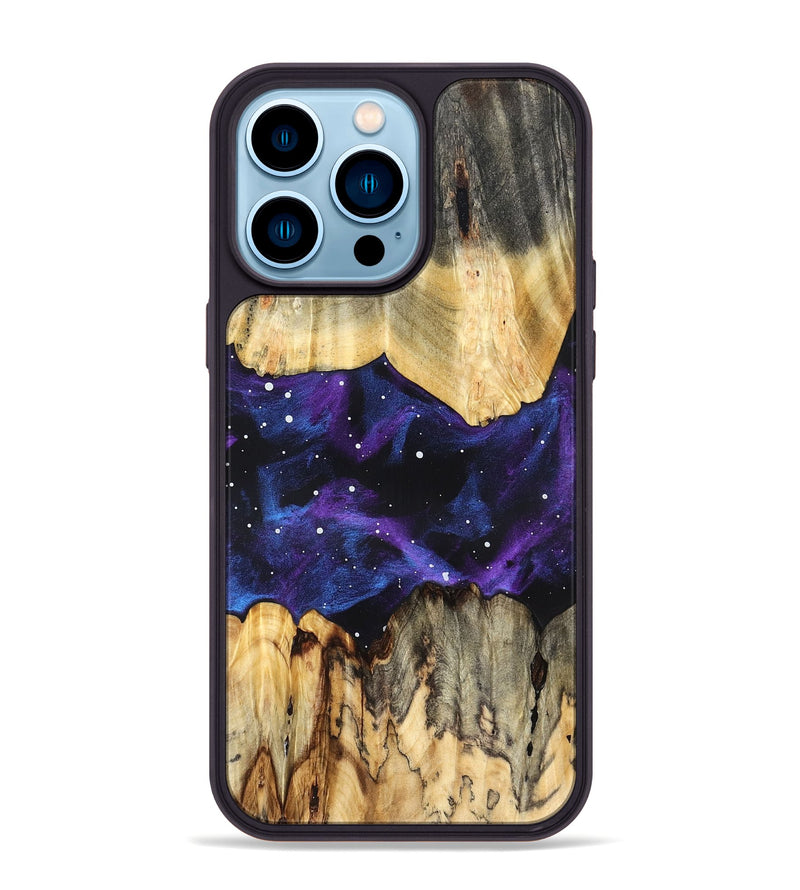 iPhone 14 Pro Max Wood Phone Case - Newton (Cosmos, 825313)