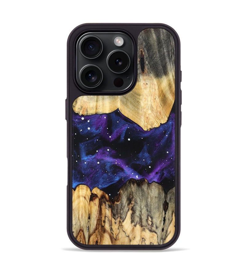 iPhone 16 Pro Wood Phone Case - Newton (Cosmos, 825313)