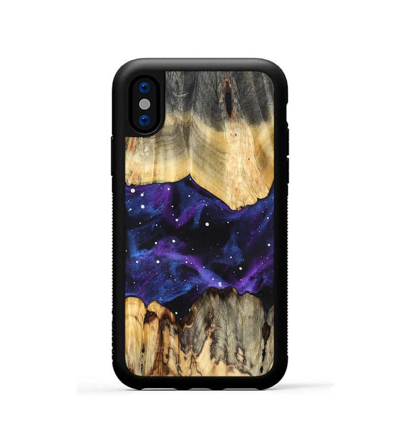 iPhone Xs Wood Phone Case - Newton (Cosmos, 825313)