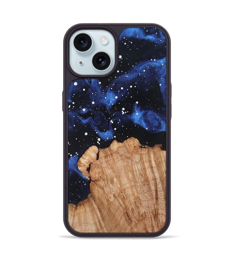 iPhone 15 Wood Phone Case - Shelli (Cosmos, 825314)