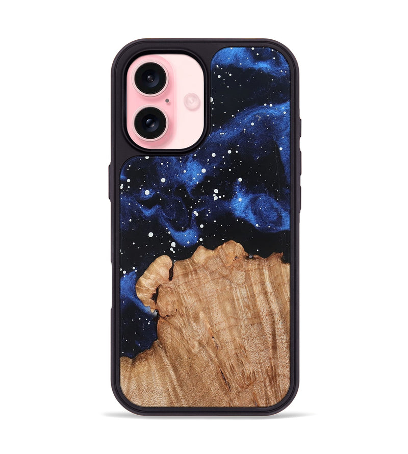 iPhone 16 Wood Phone Case - Shelli (Cosmos, 825314)