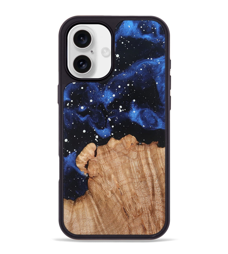 iPhone 16 Plus Wood Phone Case - Shelli (Cosmos, 825314)