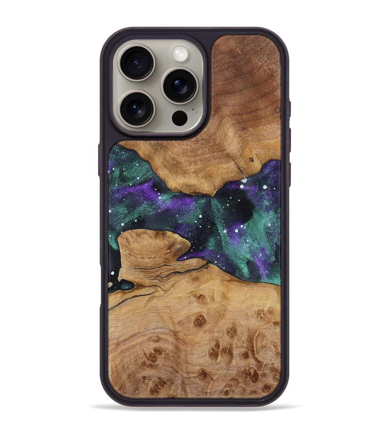 iPhone 16 Pro Max Wood Phone Case - Ieshia (Cosmos, 825315)