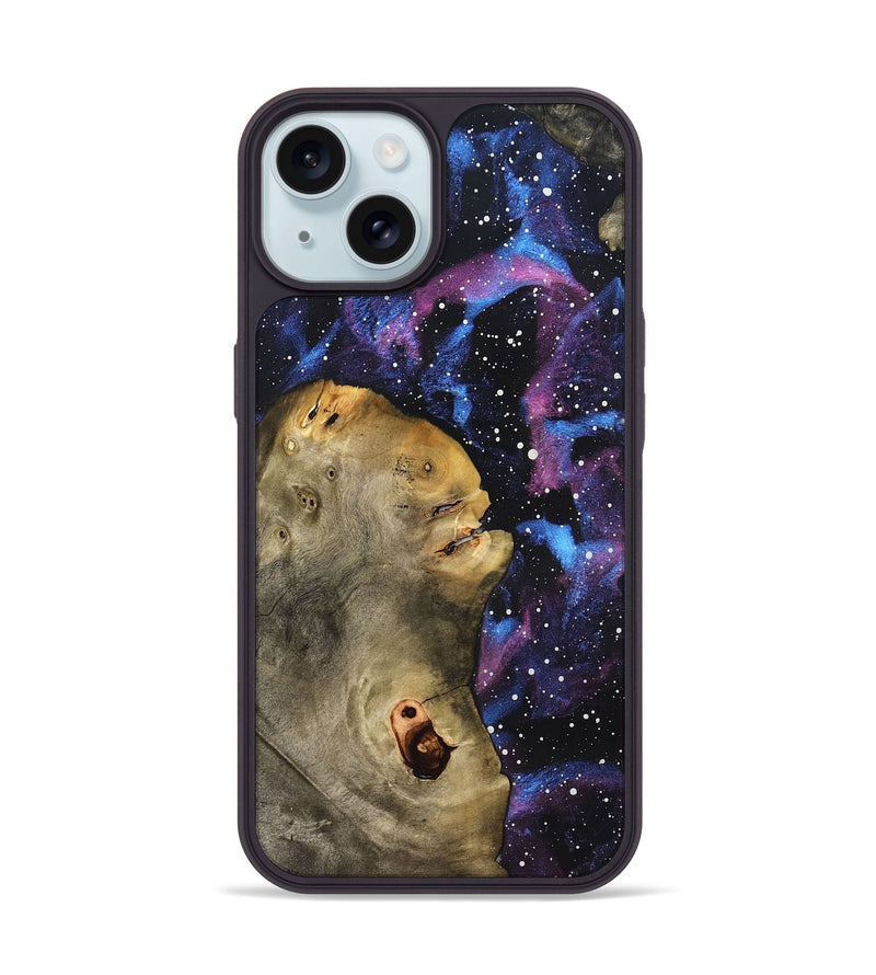 iPhone 15 Wood Phone Case - Amari (Cosmos, 825316)