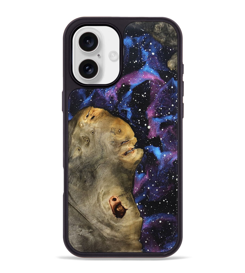 iPhone 16 Plus Wood Phone Case - Amari (Cosmos, 825316)