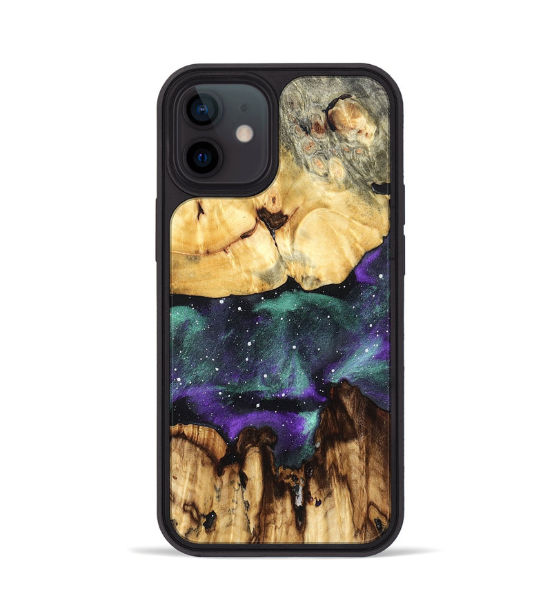 iPhone 12 Wood Phone Case - Lavonne (Cosmos, 825319)
