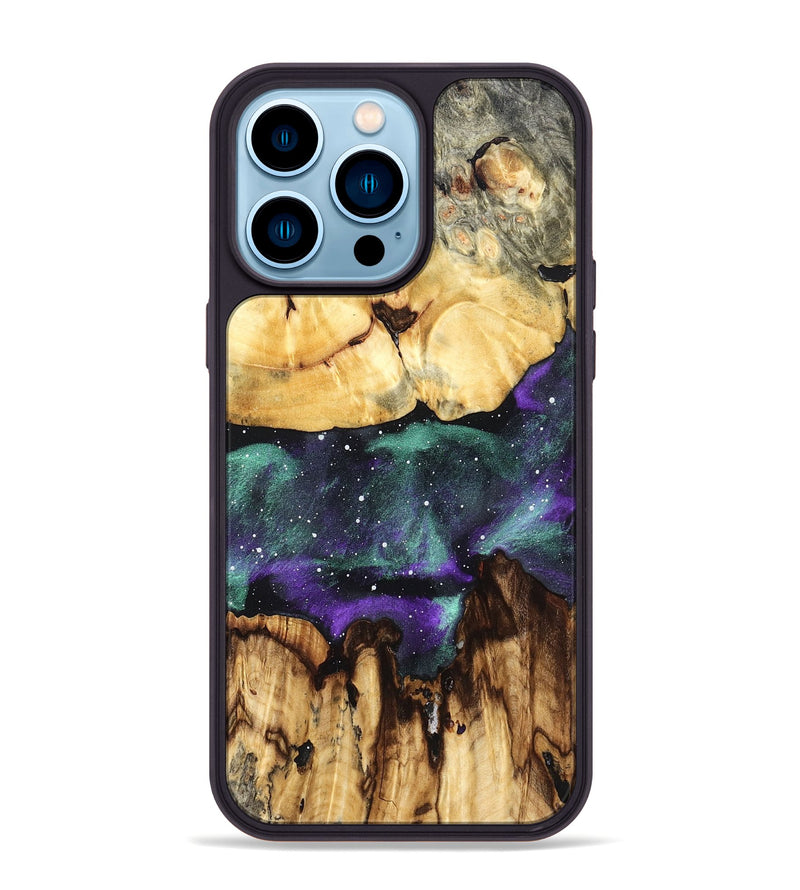 iPhone 14 Pro Max Wood Phone Case - Lavonne (Cosmos, 825319)