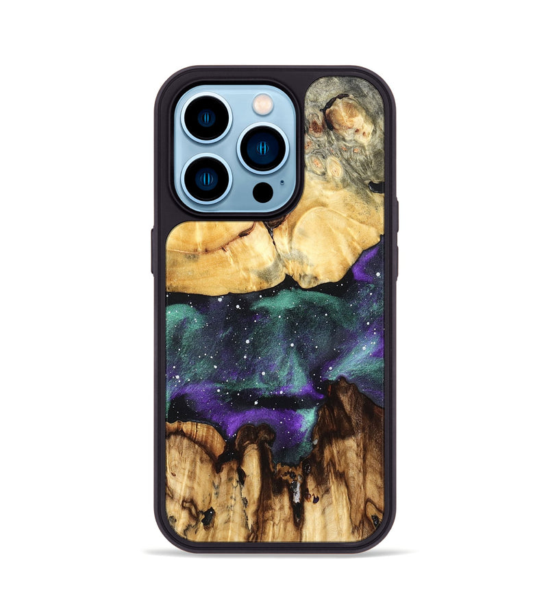 iPhone 14 Pro Wood Phone Case - Lavonne (Cosmos, 825319)