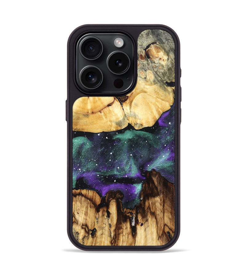 iPhone 15 Pro Wood Phone Case - Lavonne (Cosmos, 825319)