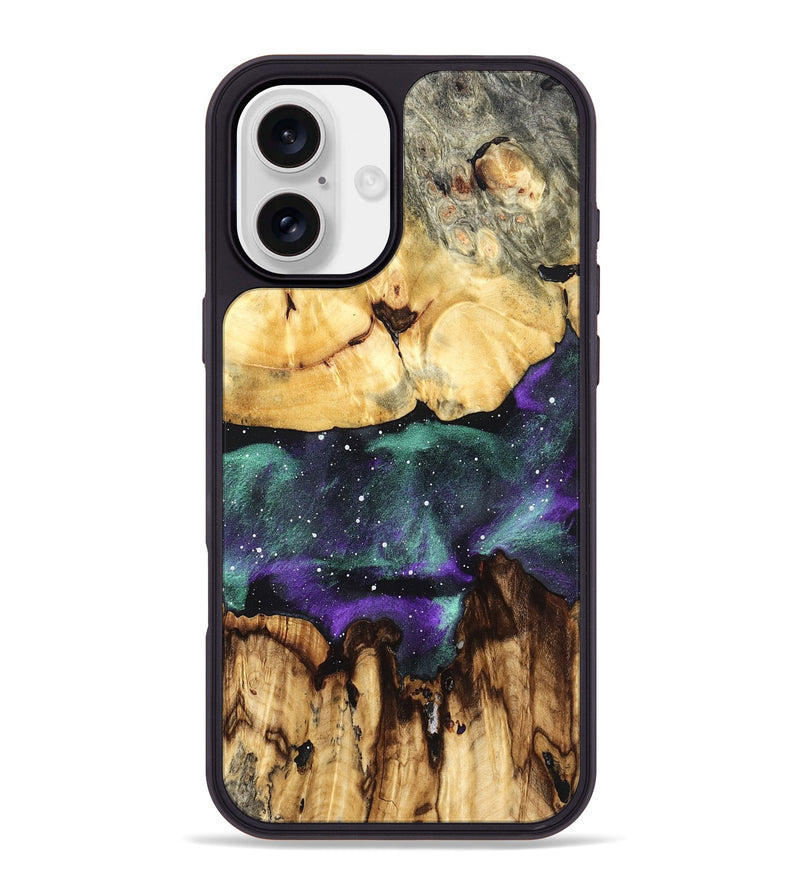 iPhone 16 Plus Wood Phone Case - Lavonne (Cosmos, 825319)