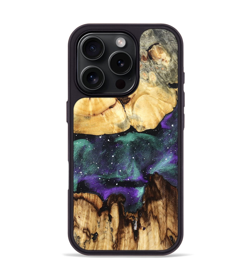 iPhone 16 Pro Wood Phone Case - Lavonne (Cosmos, 825319)
