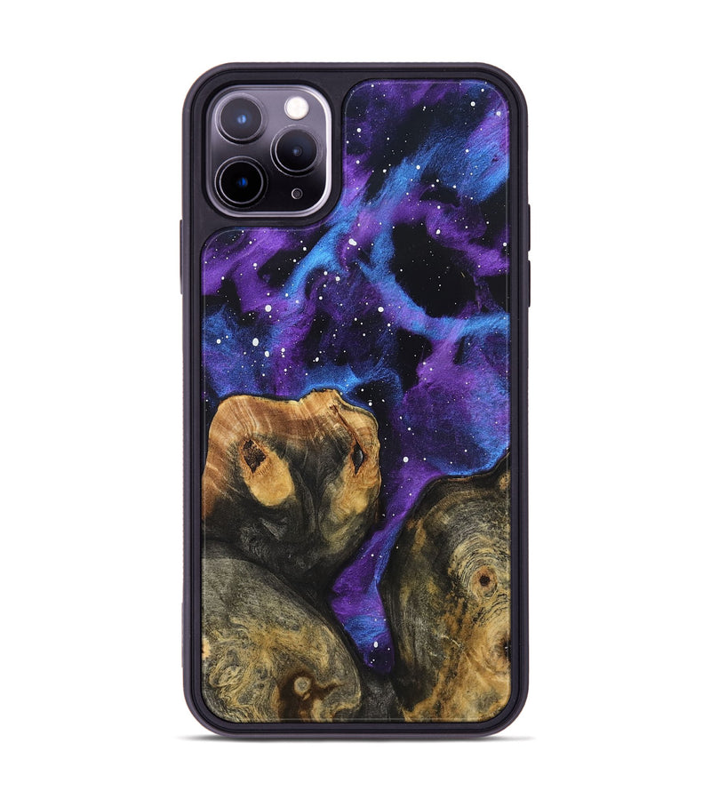 iPhone 11 Pro Max Wood Phone Case - Gust (Cosmos, 825320)