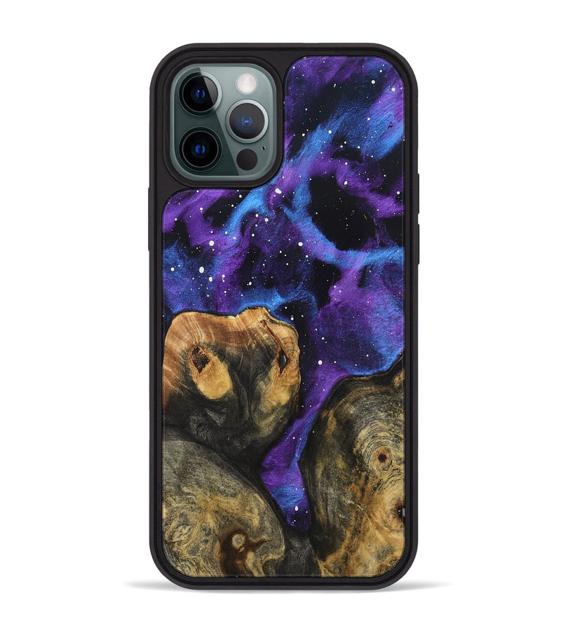 iPhone 12 Pro Max Wood Phone Case - Gust (Cosmos, 825320)