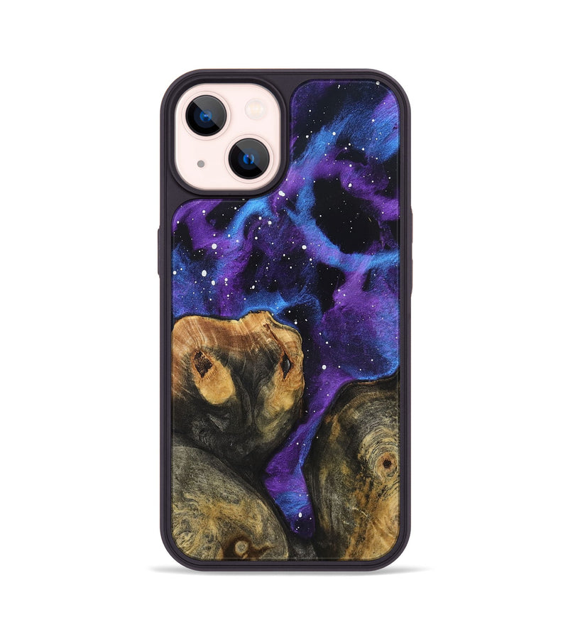 iPhone 14 Wood Phone Case - Gust (Cosmos, 825320)
