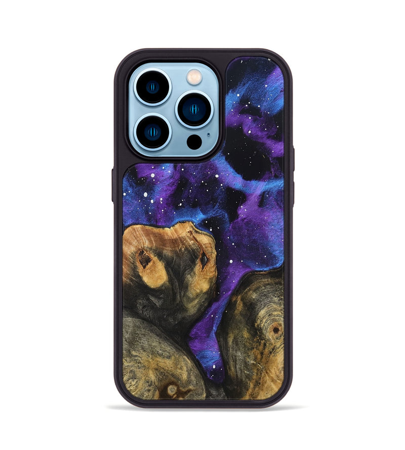 iPhone 14 Pro Wood Phone Case - Gust (Cosmos, 825320)
