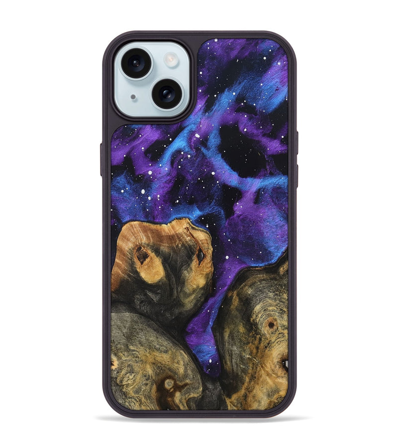 iPhone 15 Plus Wood Phone Case - Gust (Cosmos, 825320)
