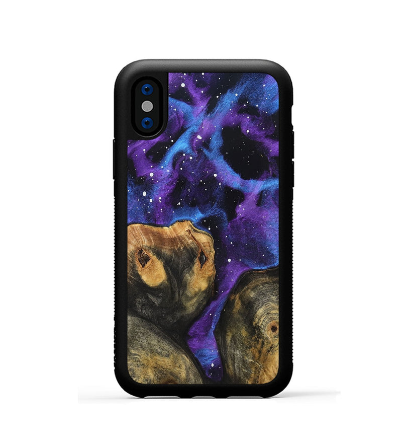 iPhone Xs Wood Phone Case - Gust (Cosmos, 825320)