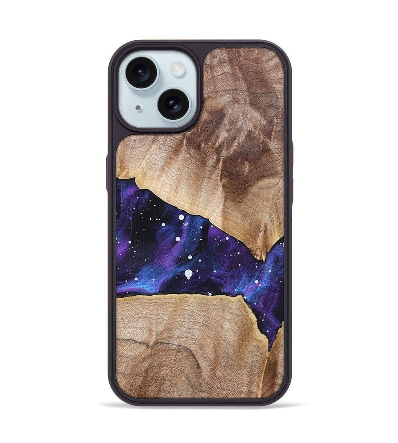 iPhone 15 Wood Phone Case - Blanche (Cosmos, 825321)