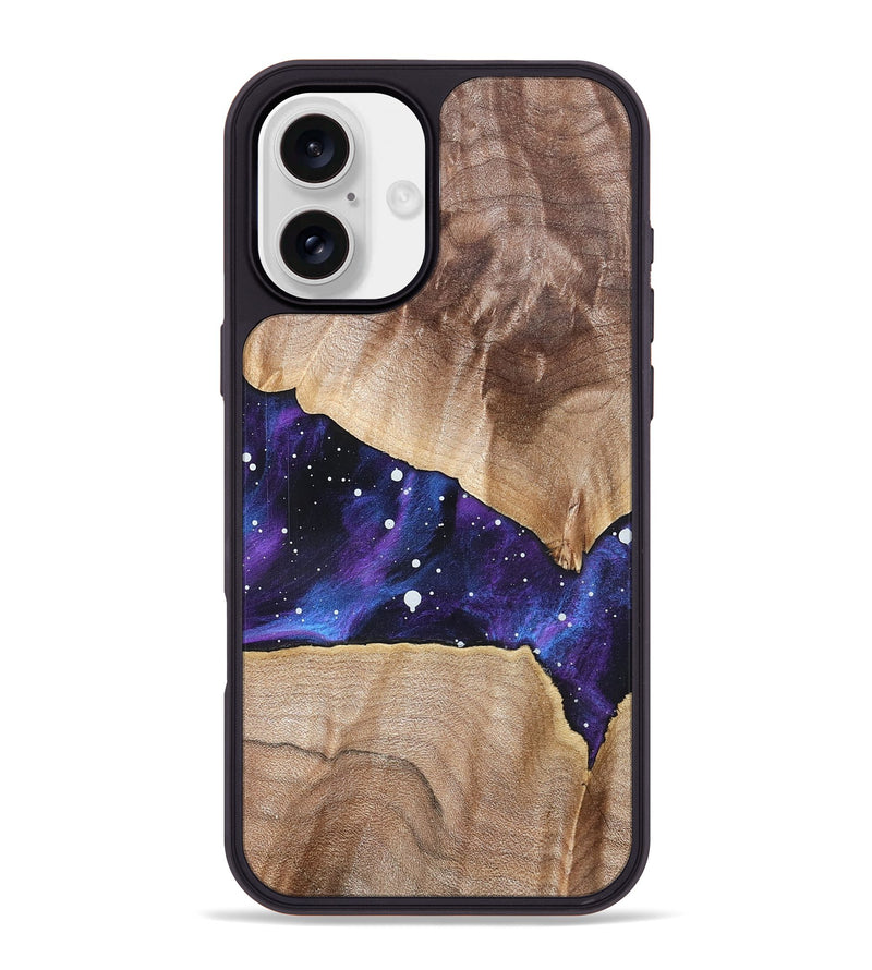 iPhone 16 Plus Wood Phone Case - Blanche (Cosmos, 825321)