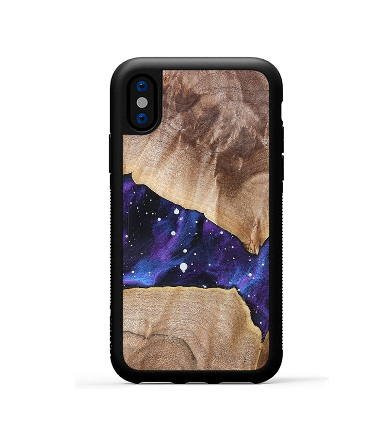 iPhone Xs Wood Phone Case - Blanche (Cosmos, 825321)