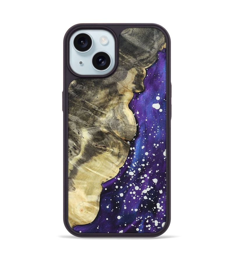 iPhone 15 Wood Phone Case - William (Cosmos, 825322)