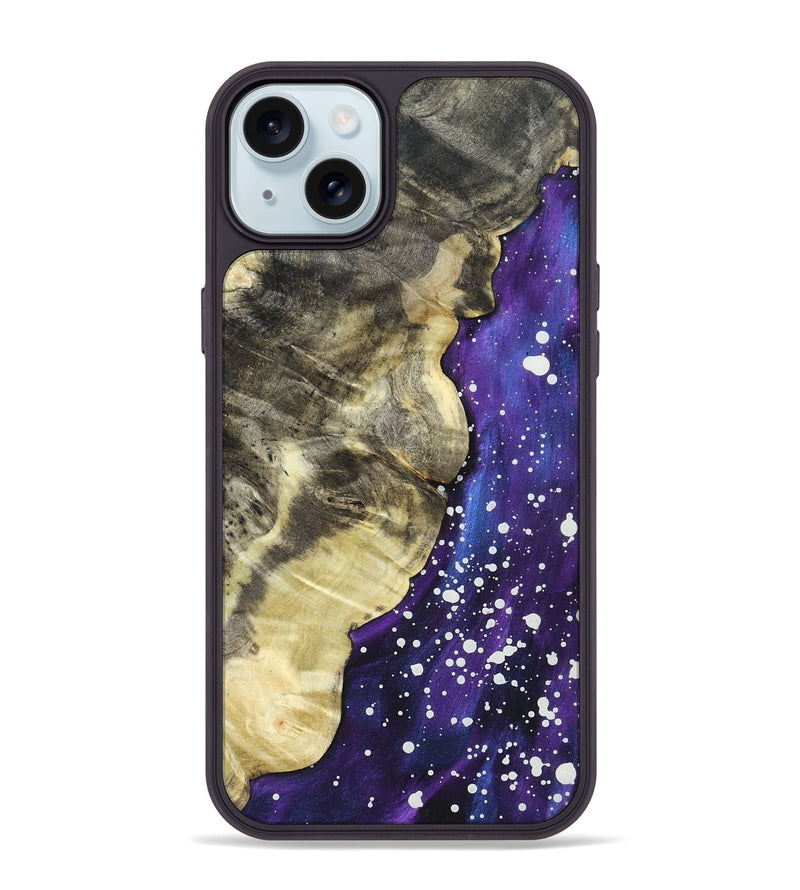 iPhone 15 Plus Wood Phone Case - William (Cosmos, 825322)