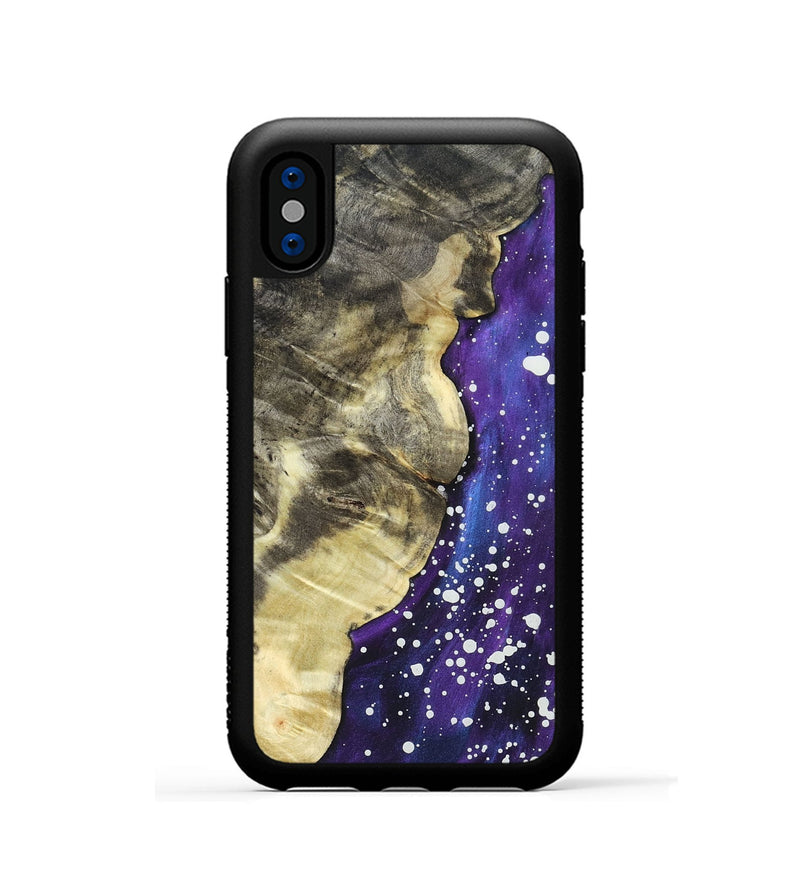 iPhone Xs Wood Phone Case - William (Cosmos, 825322)