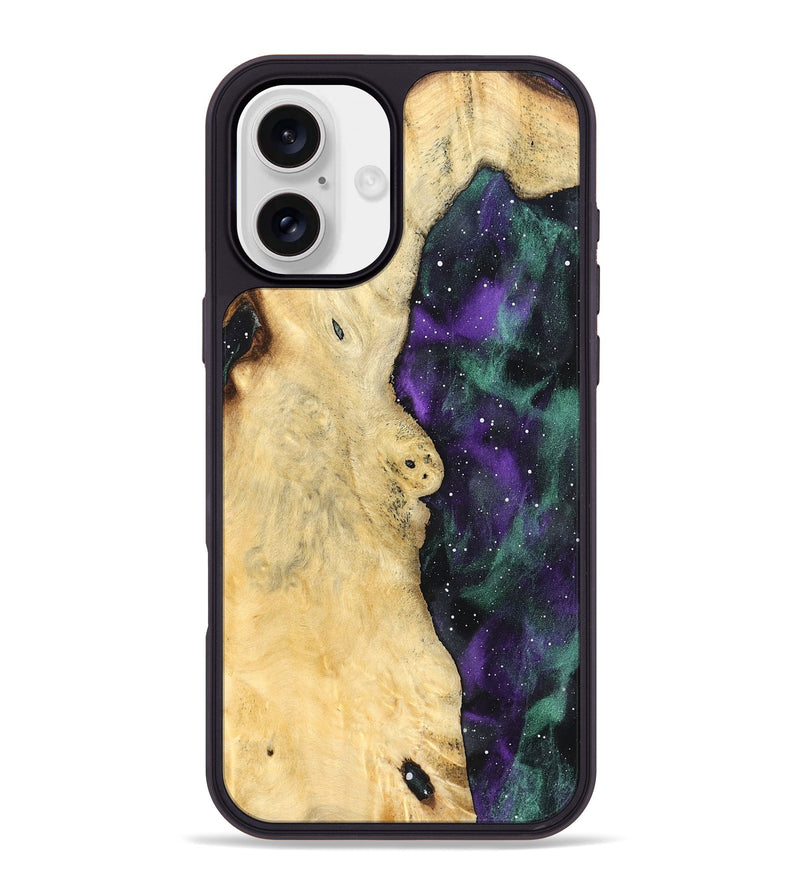 iPhone 16 Plus Wood Phone Case - Holly (Cosmos, 825324)