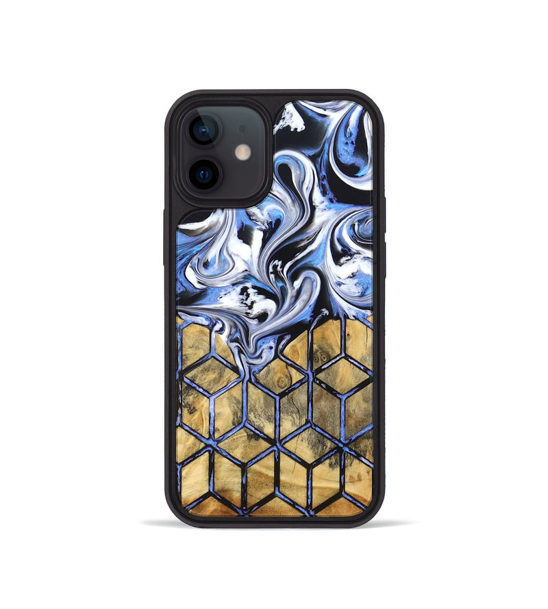 iPhone 12 mini Wood Phone Case - Lorie (Pattern, 825325)