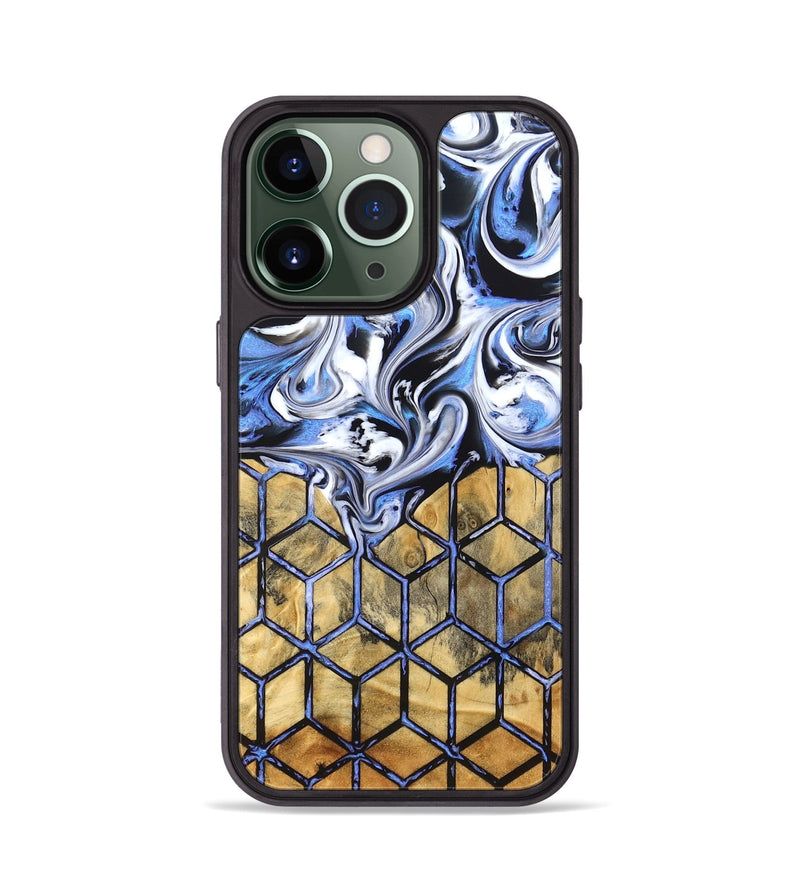 iPhone 13 Pro Wood Phone Case - Lorie (Pattern, 825325)