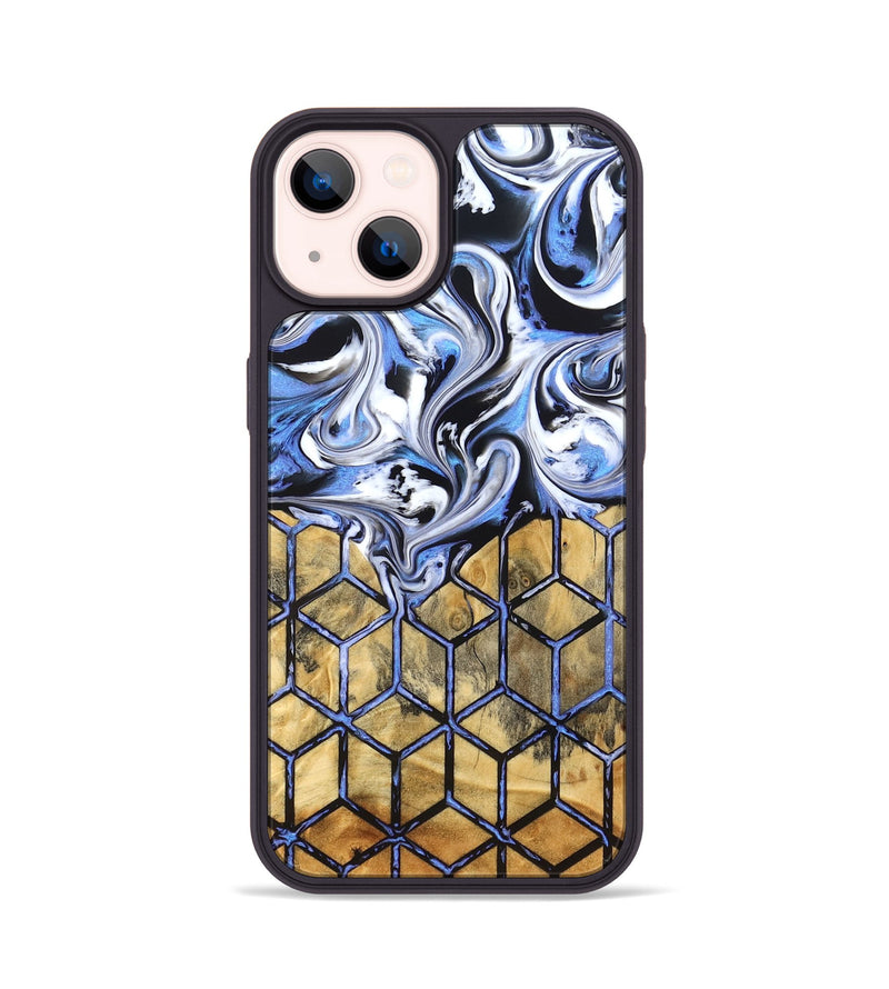 iPhone 14 Wood Phone Case - Lorie (Pattern, 825325)