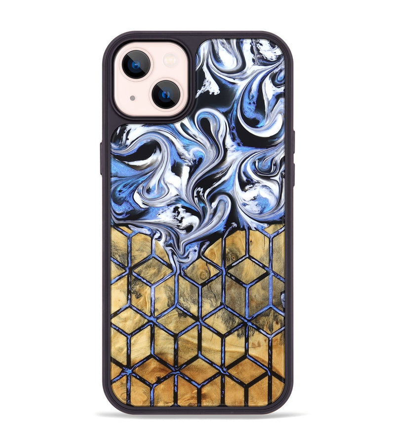 iPhone 14 Plus Wood Phone Case - Lorie (Pattern, 825325)